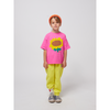 bobo choses sunflower t-shirt fuchsia