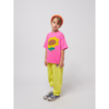 bobo choses sunflower t-shirt fuchsia