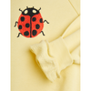 mini rodini ladybugs emb sweatshirt yellow