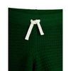 mini rodini crochet knit shorts green