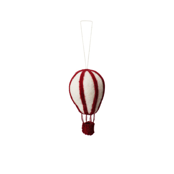 gry &amp; sif hot air balloon handmade ornament