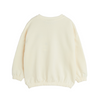 mini rodini scarf sp sweatshirt offwhite