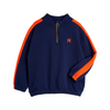 mini rodini panel emb sweatshirt blue