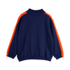 mini rodini panel emb sweatshirt blue