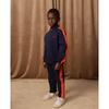 mini rodini panel emb sweatshirt blue