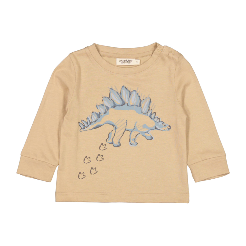 marmar copenhagen ted baby long sleeve tee dino walk