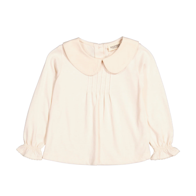 marmar copenhagen tallo baby long sleeve blouse pink sand