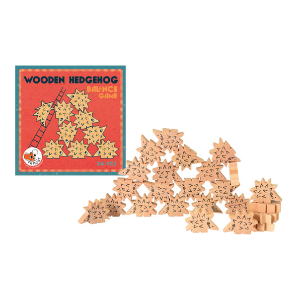 egmont wooden hedgehog balance game