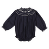 the new society pune baby romper midnight navy