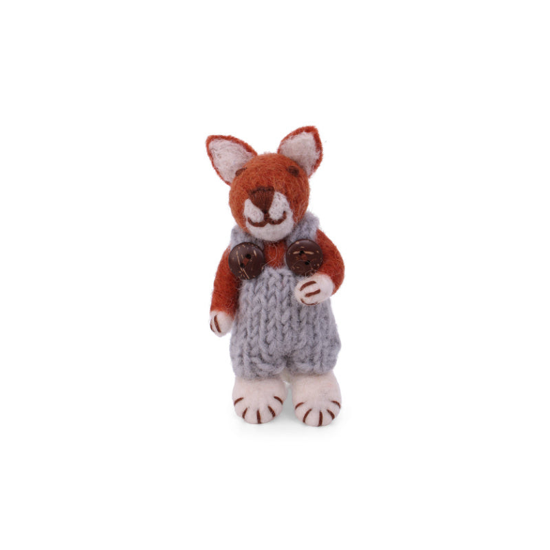 gry & sif baby fox ornament