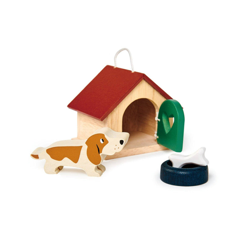 tender leaf toys pet dog set