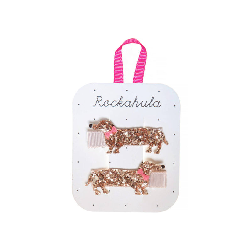 morris sausage dog hair clips