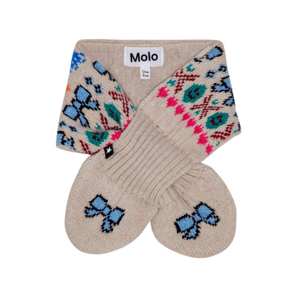 molo kiki scarf pixel bows