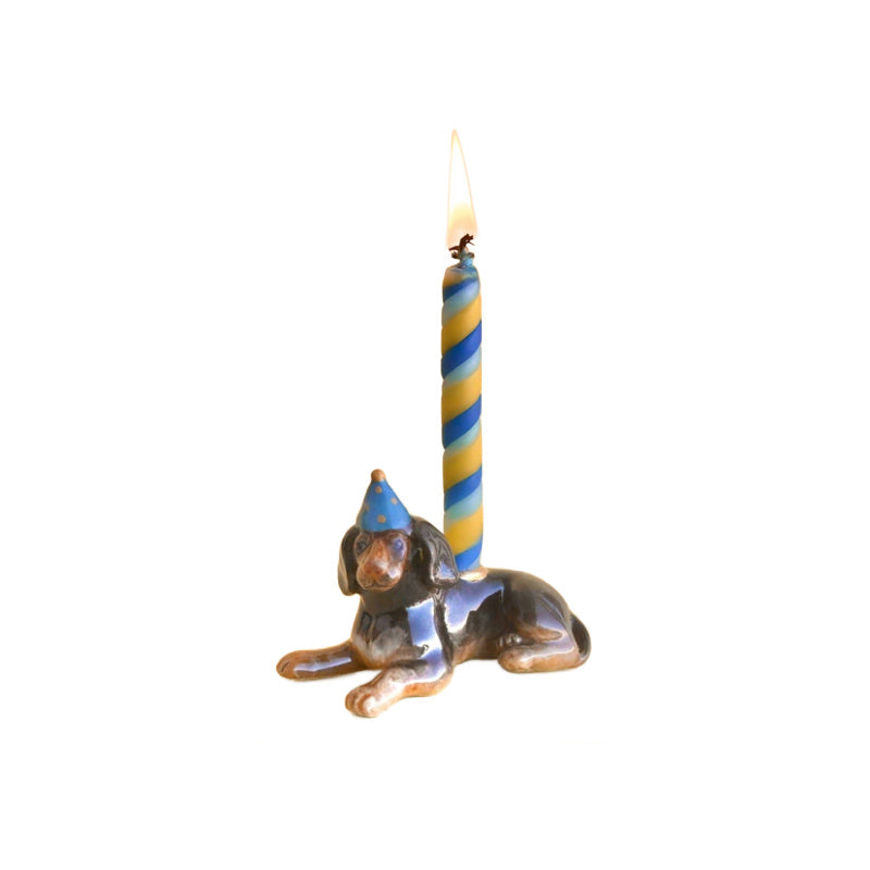 dachshund cake topper