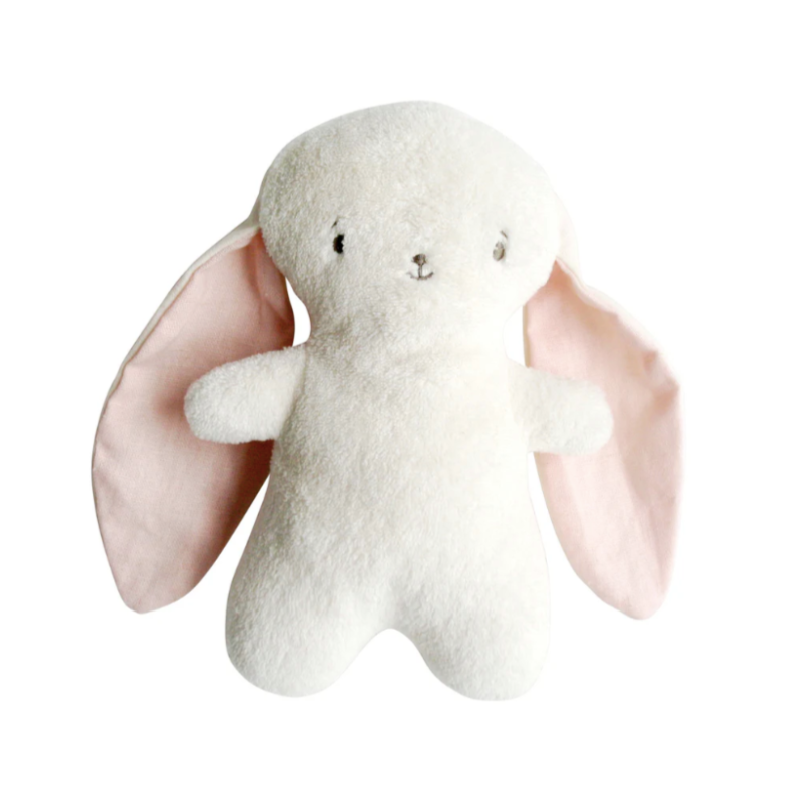 alimrose bobby snuggle bunny linen pink