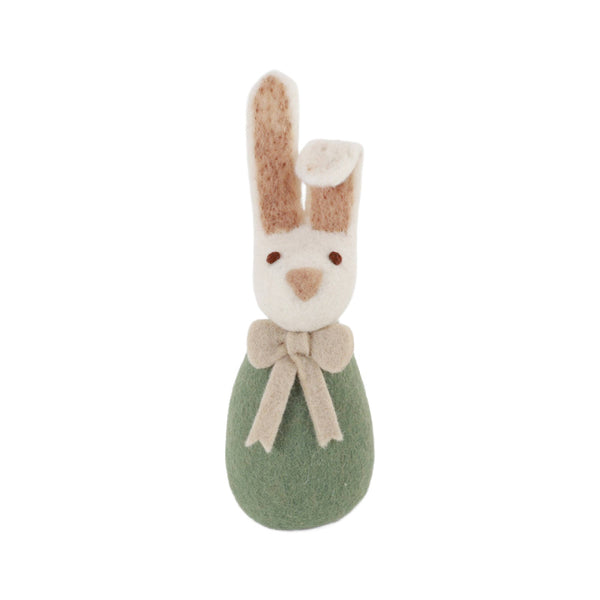 gry & sif big bunny with bow green