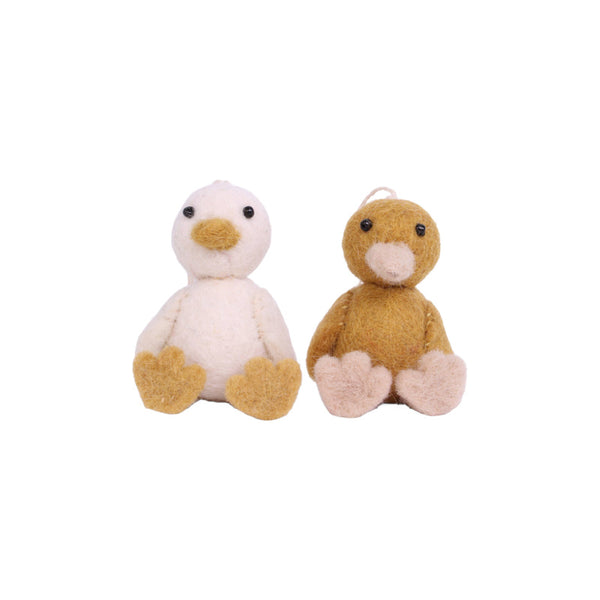 gry & sif spring chicks set of 2 ornaments