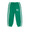 bobo choses B.C. shadow stripe jogging pants green