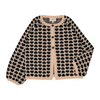 louis louise gulsah cardigan heart black/beige