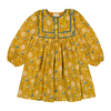 louis louise constantine dress indian flower saffran