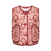 paade mode lane puffer vest pink