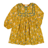 louis louise constantine dress indian flower saffran