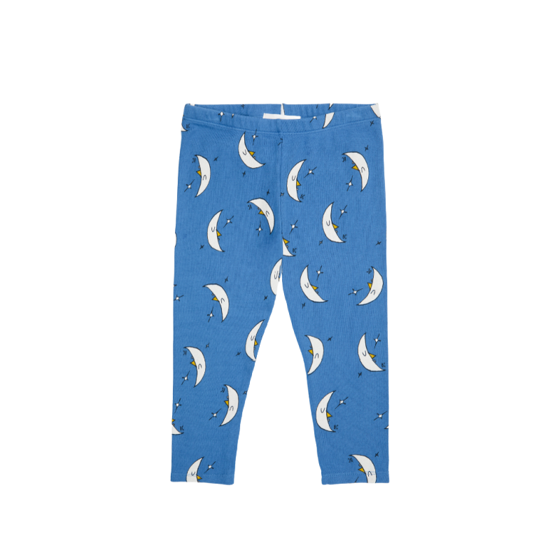 bobo choses beneath the moon all over baby leggings blue