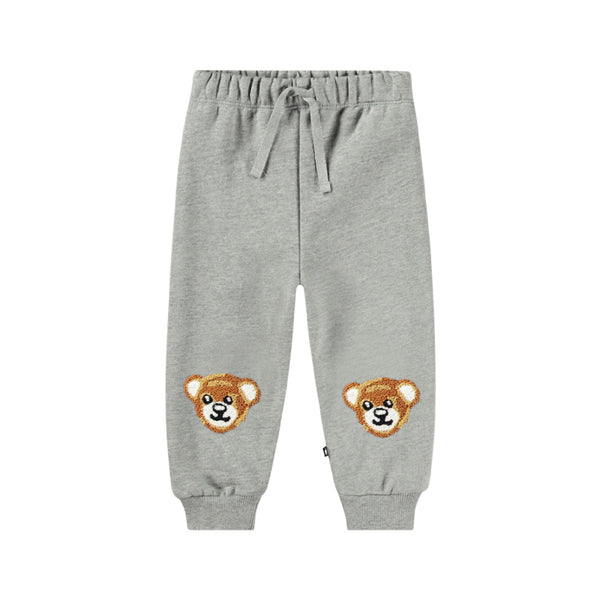 molo simeon baby pants teddy friend grey