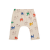 bobo choses wonder horse all over baby harem pants offwhite