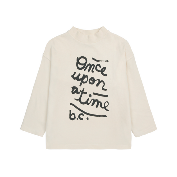 bobo choses once upon a time bottle neck long sleeve t-shirt white