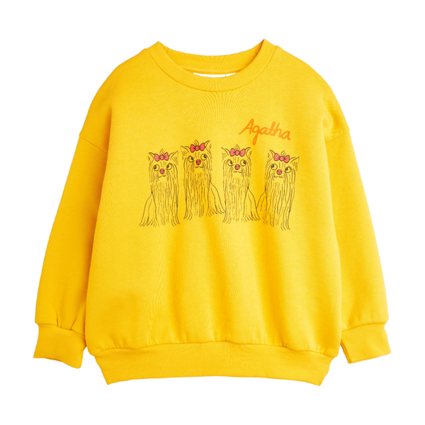 mini rodini agatha dogs sweatshirt