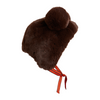 mini rodini faux fur ear hat