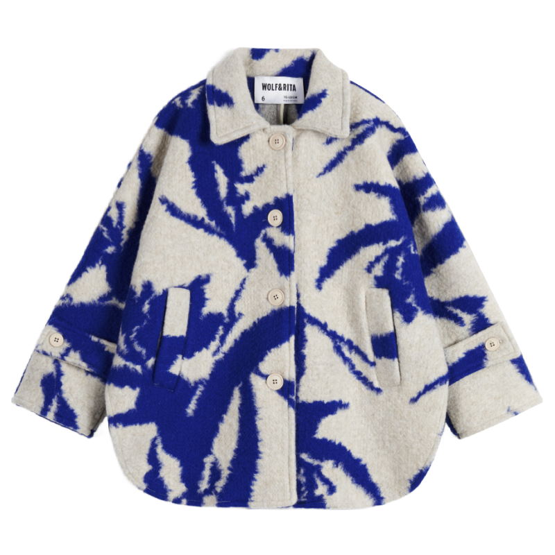 wolf & rita bento coat azulejo