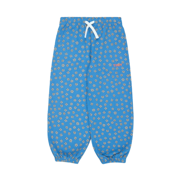 tinycottons daisies sweatpant blue