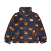 tinycottons bears polar jacket light navy