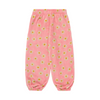 tinycottons daisies polar sweatpant pink