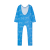 tinycottons bow jumpsuit blue