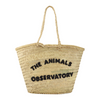 the animals observatory straw bag beige