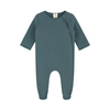 gray label newborn suit blue grey