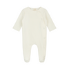 gray label newborn suit cream