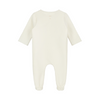 gray label newborn suit cream