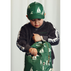 mini rodini sailing boats aop cap green