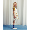 mini rodini ladybug sweatdress offwhite