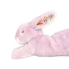 pamplemousse peluches martin the rabbit parme /orange liberty