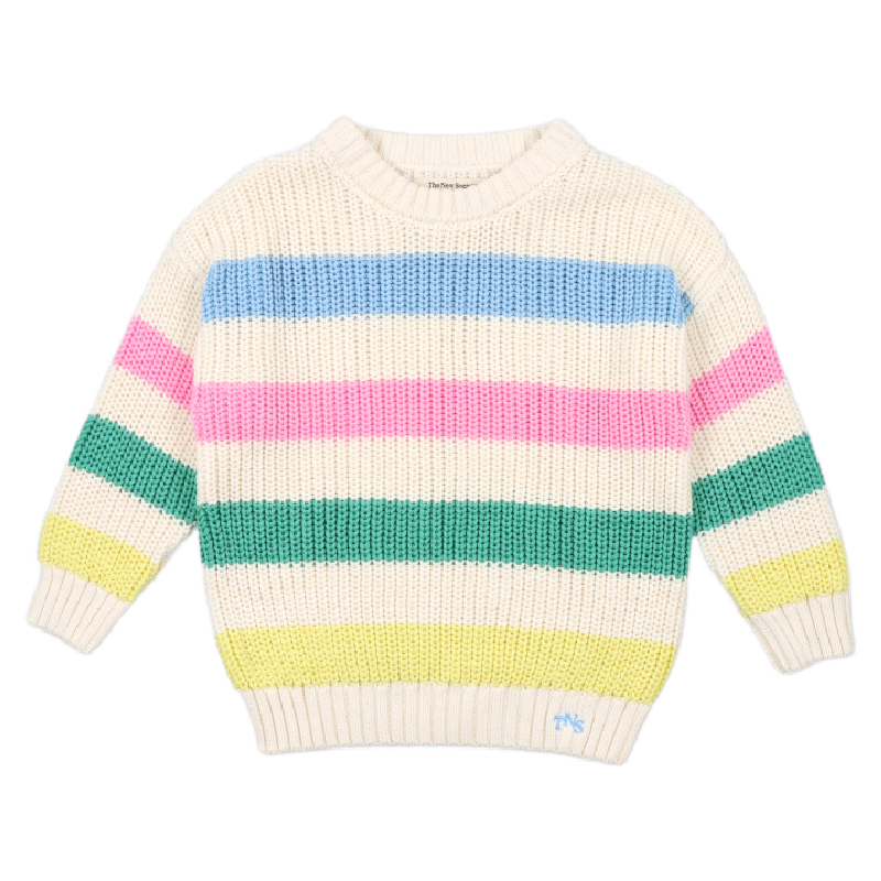 the new society leto jumper multicolor