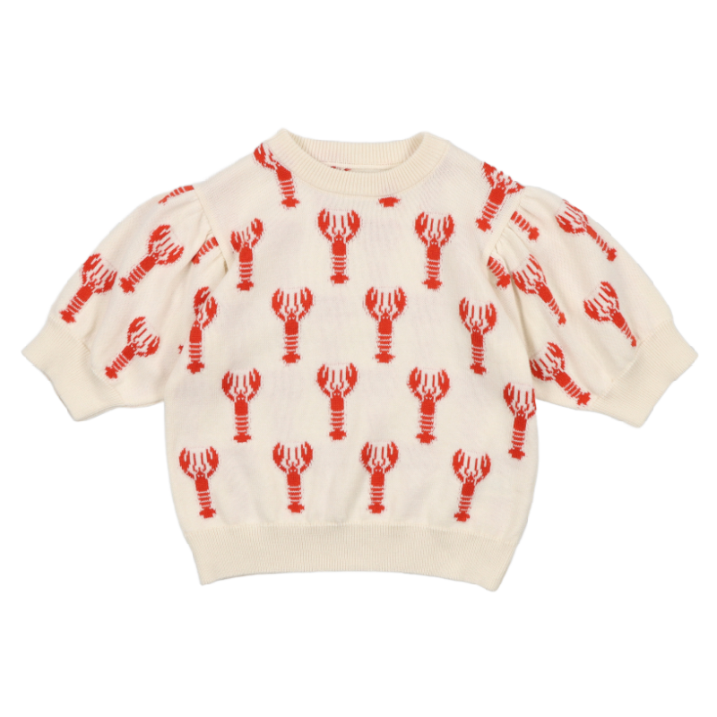 the new society oia top lobster motif