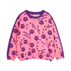 mini rodini squiggly cats aop sweatshirt pink