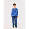 bobo choses beneath the moon all over long sleeve t-shirt blue