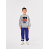 bobo choses little tin soldiers sweatshirt light heather grey