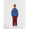 bobo choses beneath the moon all over zipped hoodie blue